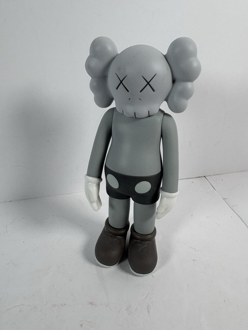 KAWS Style Companion Gray 8 Inch Vinyl Figure Art Toy Collectible Display